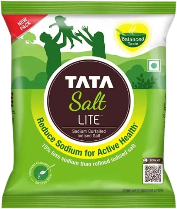 Tata salt lite (1kg pack)M.R.P(4̶8̶) 27.08% off