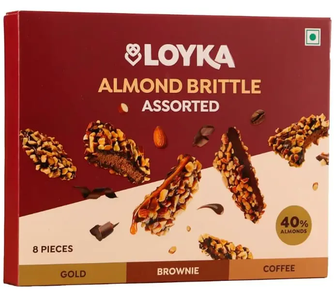 Loyka Almond Brittle AssortedM.R.P:(3̶0̶0̶) 0.33% off