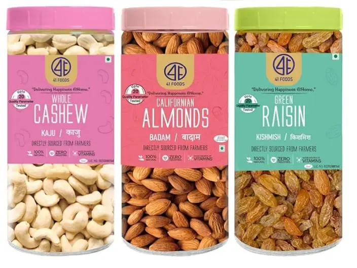 Dry fruits combo (200g *3)M.R.P:(2̶0̶0̶0̶) 25.05% off